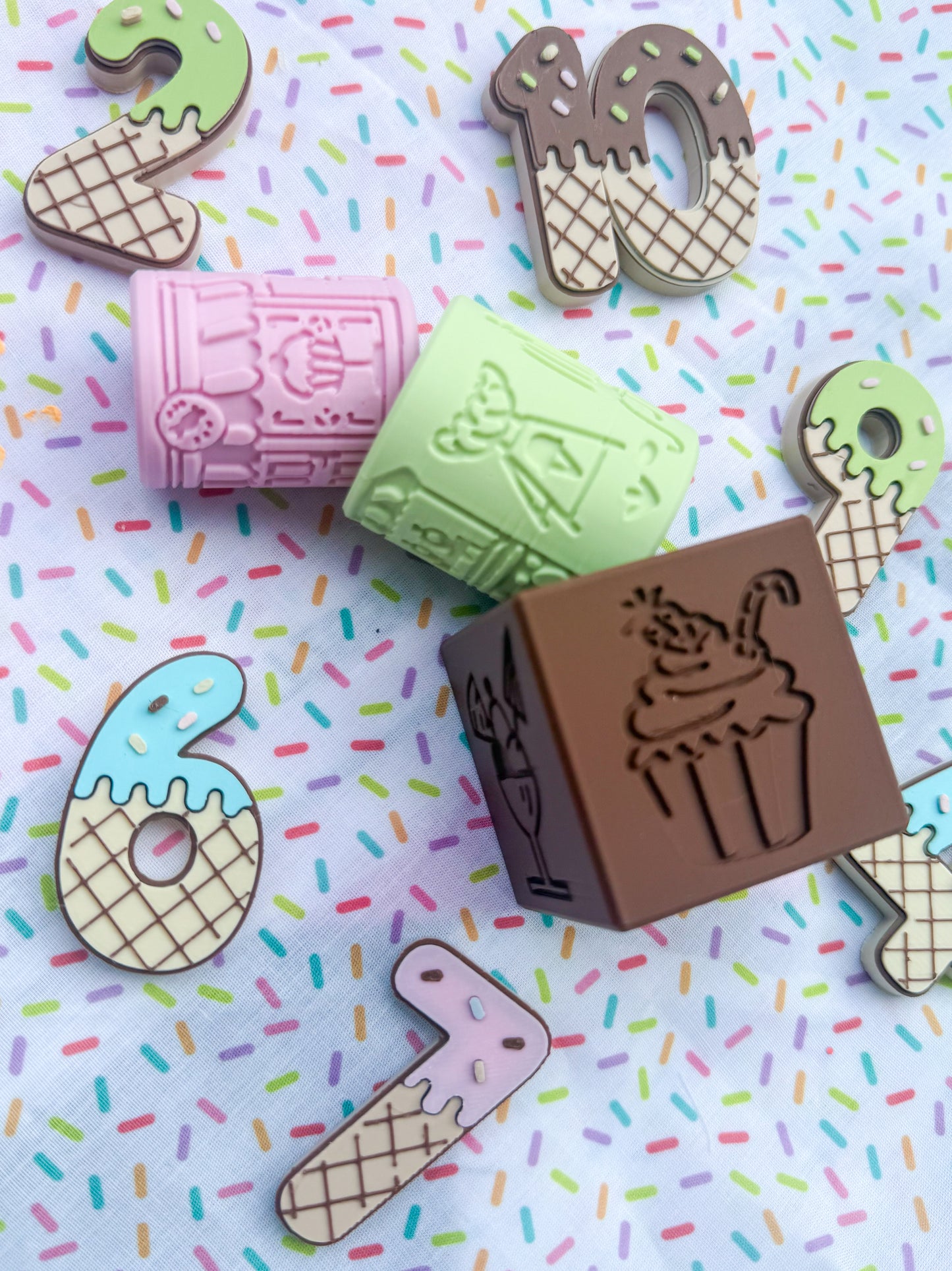 Ice Cream Number Set 0-10