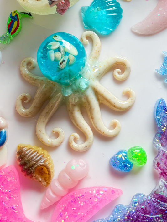 Shelby the Giant Beach Themed Octopus