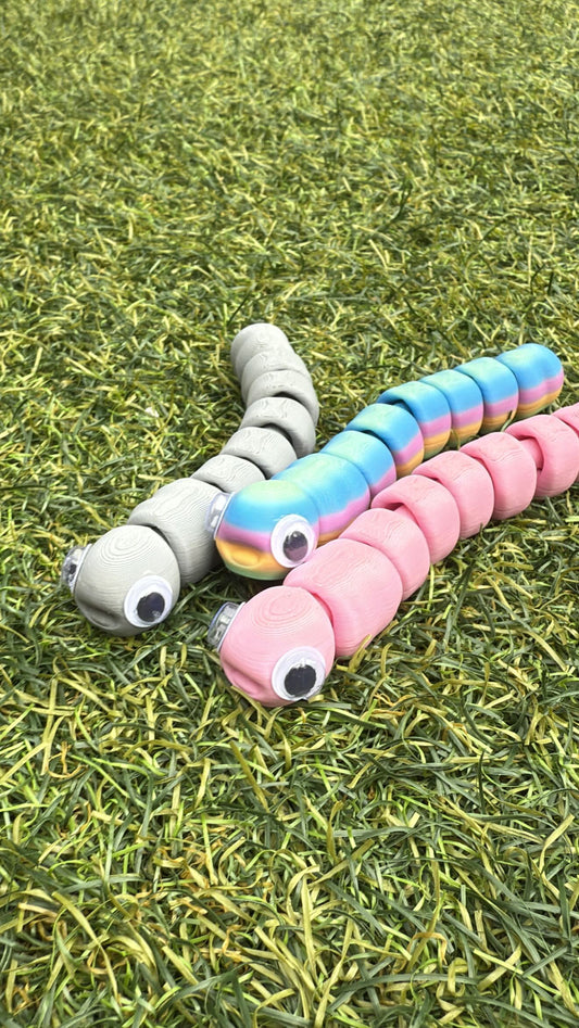 Rosy Apple and Wriggly Worm Pal Trinket Set