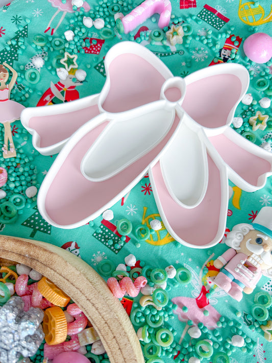 Ballet Shoe Nutcracker Sensory Tinker Tray