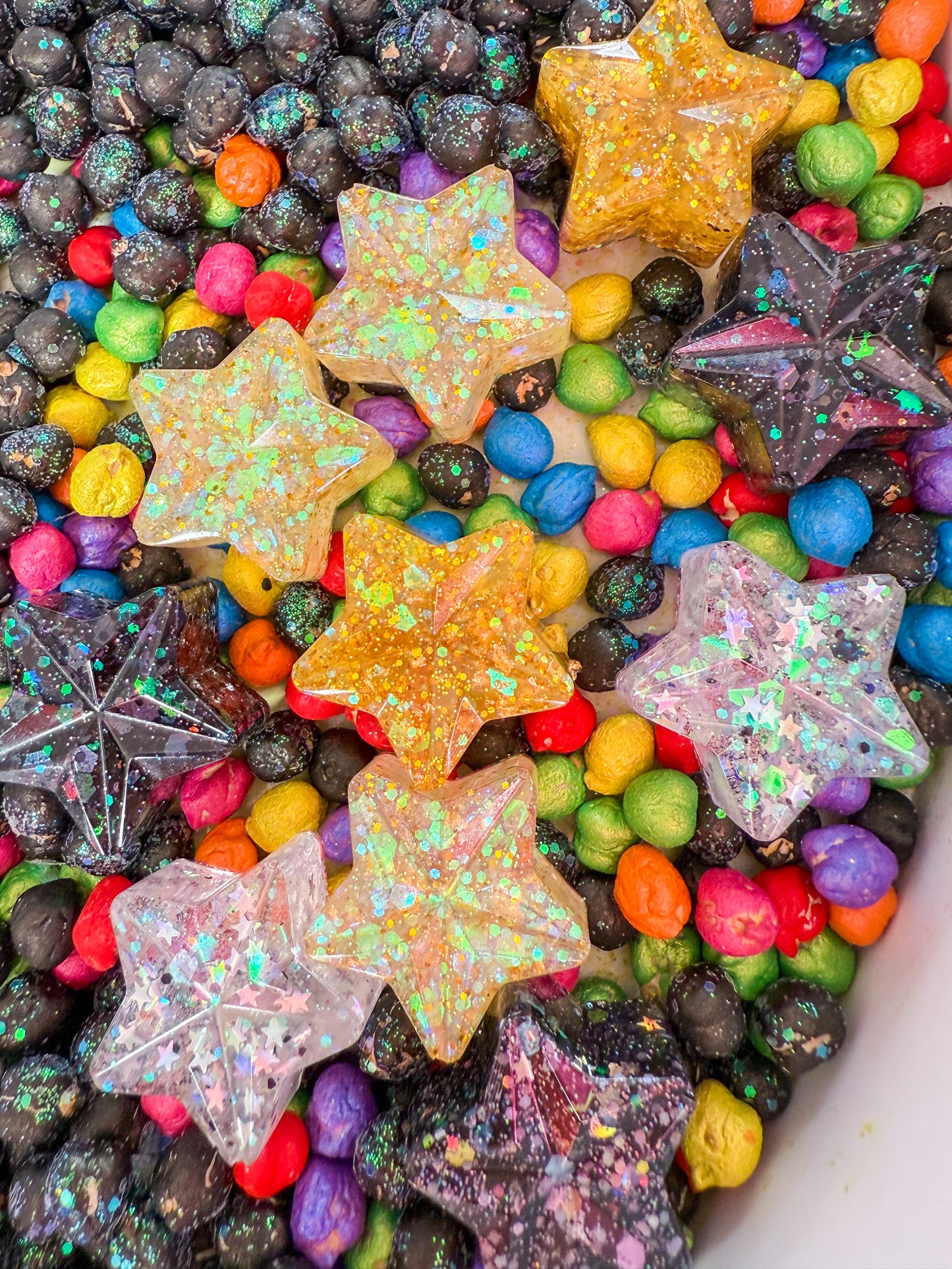 Fireworks Themed Playdough Accessories