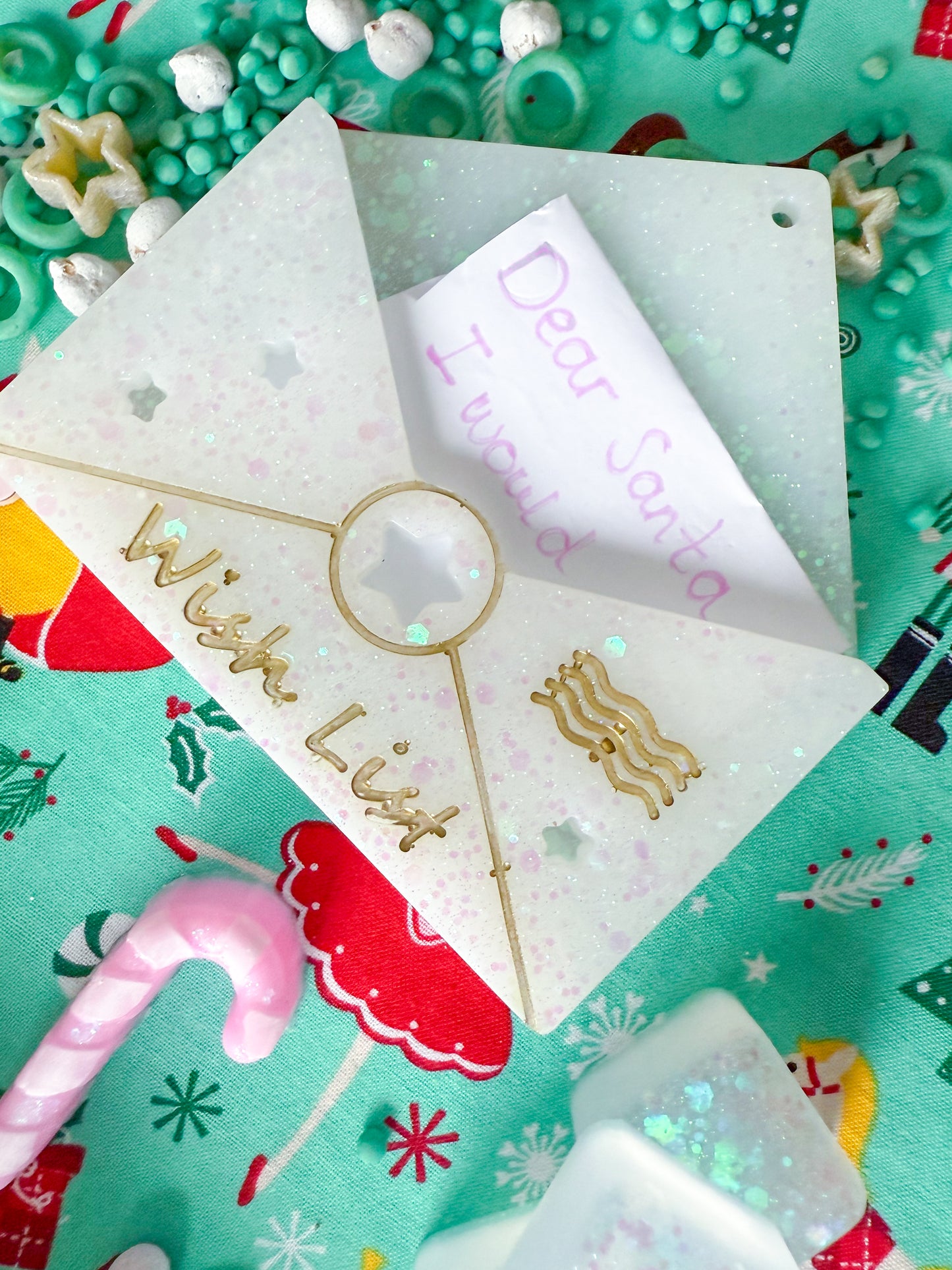 Wish List Resin Envelope