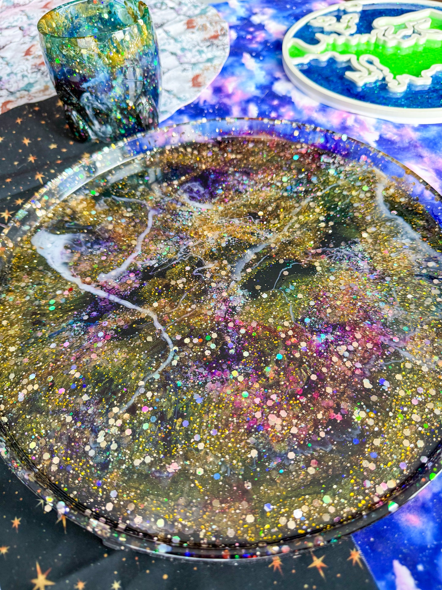 Galaxy Theme XL Play Tray 🌌