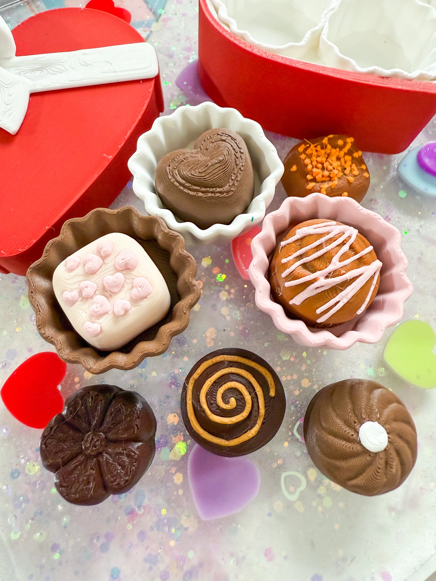 Choccy box XL tray and singles