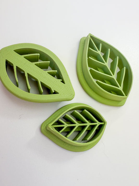 Leaf dough cutters