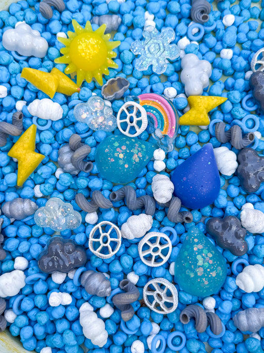Extra ordinary weather sensory mix