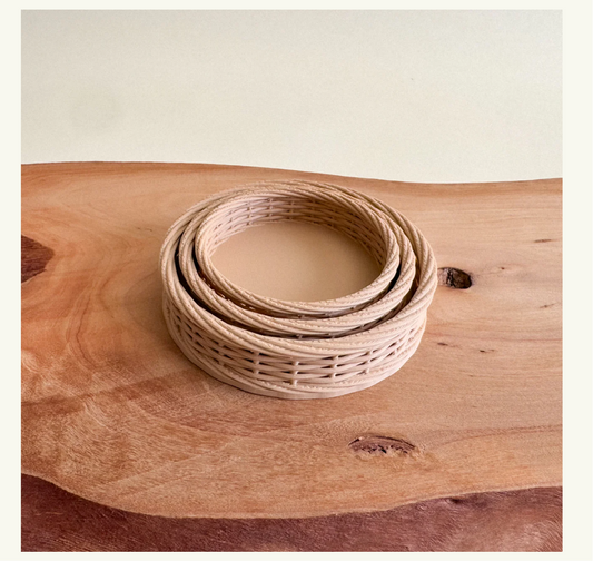Mini Nesting 3D Printed Woven Baskets