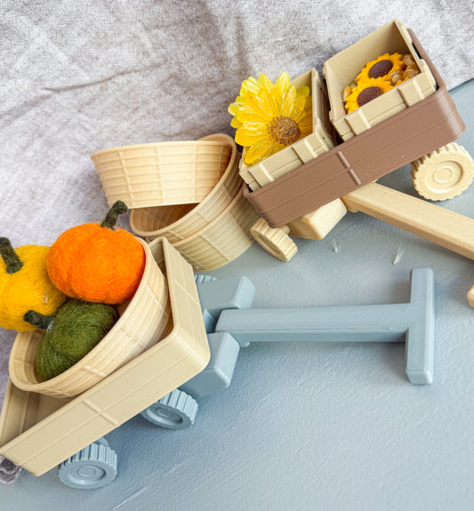 Mini Crates for sensory play