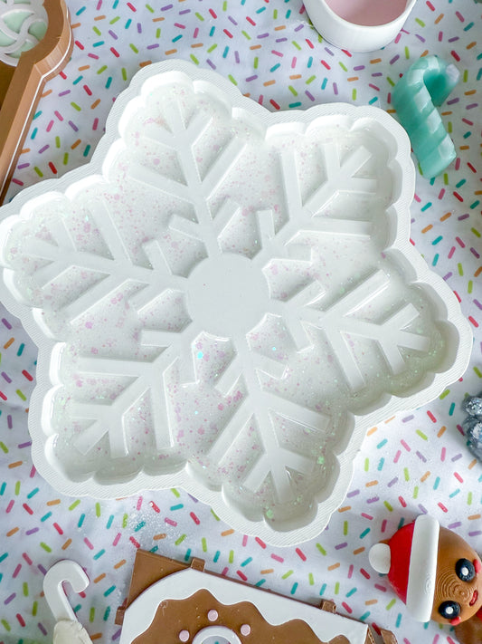 Snowflake Sensory Tinker Tray