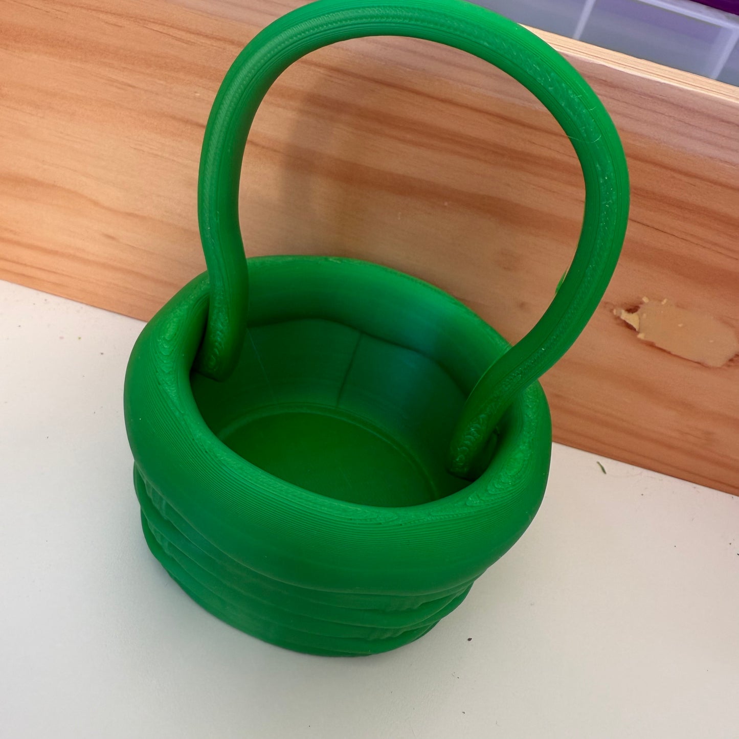 Easter basket - Orange