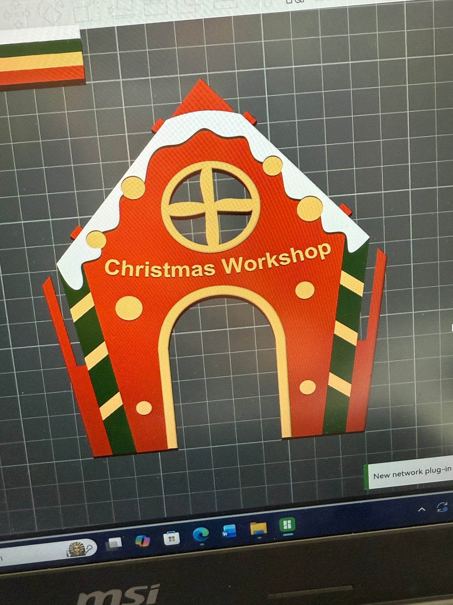 Build your own Santa’s Workshop & Wiggly Santa Friend