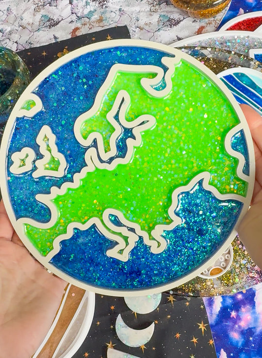 Map of Europe Sensory Play Tray