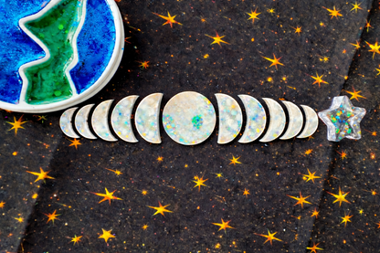 Moon Phases Resin Counters