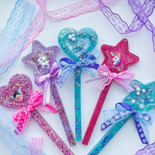 Customisable Magic Resin Wands