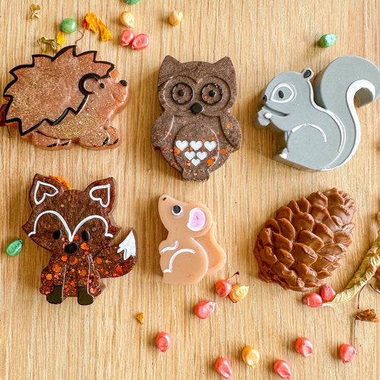 Autumnal Woodland Animals Set